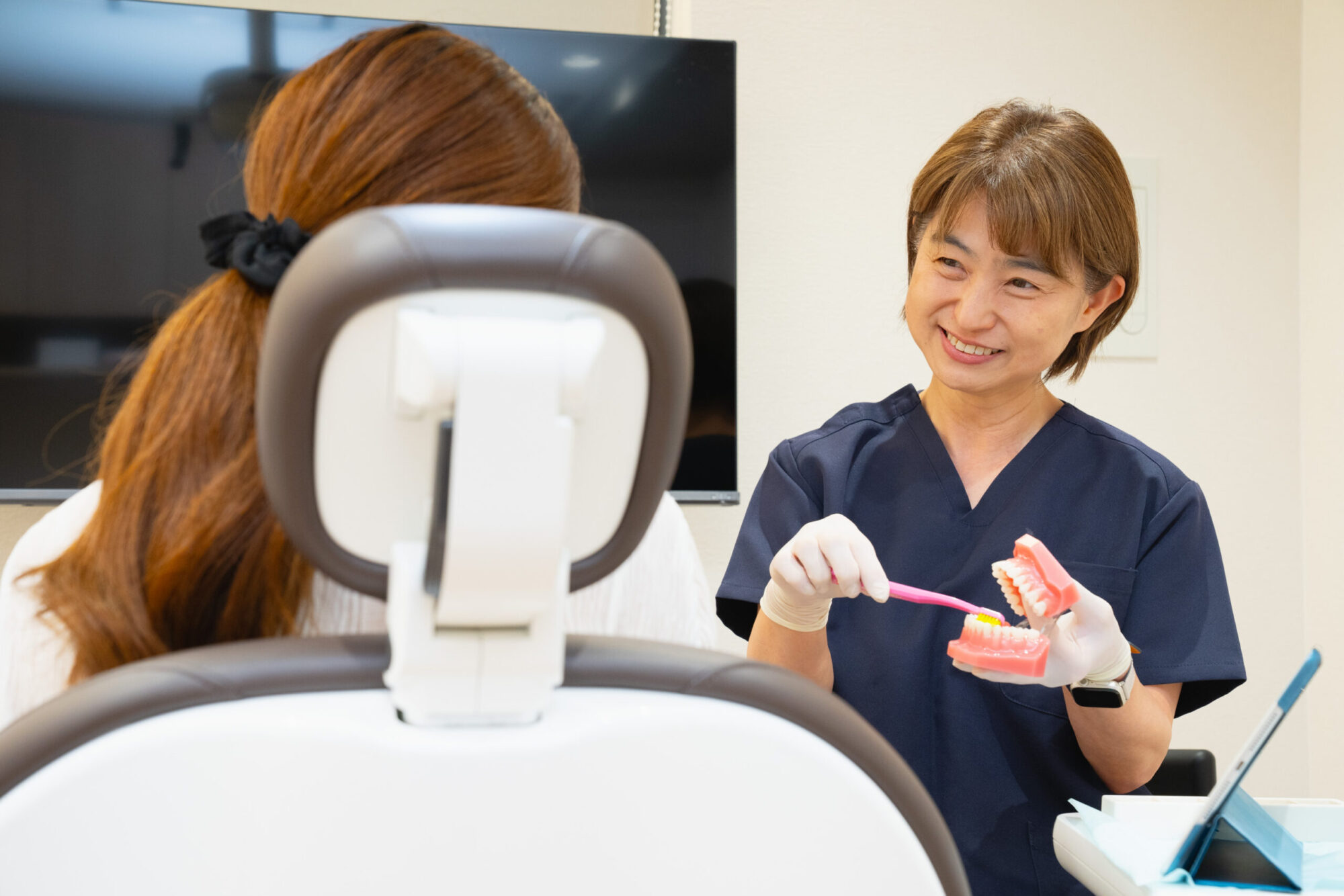 歯ブラシ指導|たまプラーザ駅徒歩3分の歯医者・歯科dental clinic c　